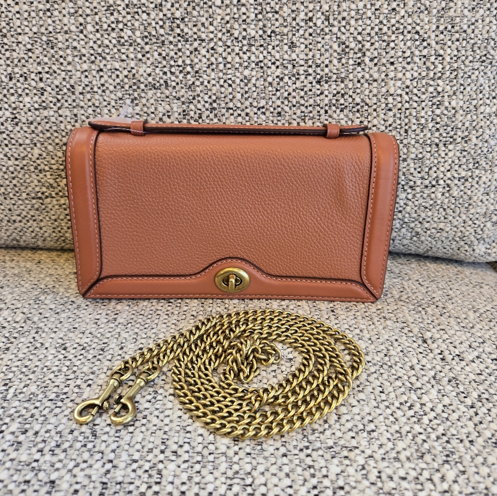 Coach Riley Chain Clutch Bag - Picture 2 of 12